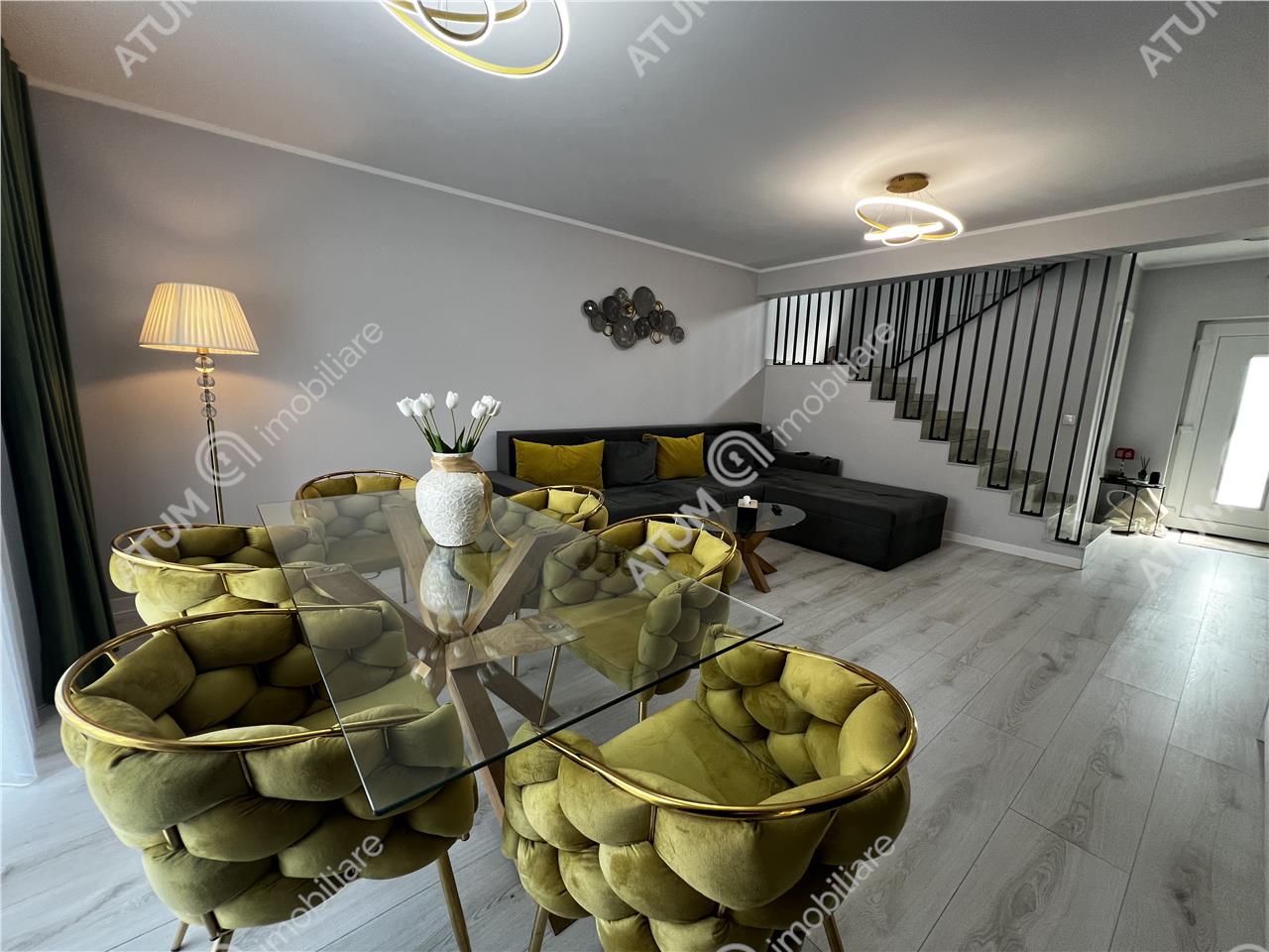 De vanzare casa individuala cu 4 camere 2 bai si 250 mp de teren situata in Cristian - Sibiu