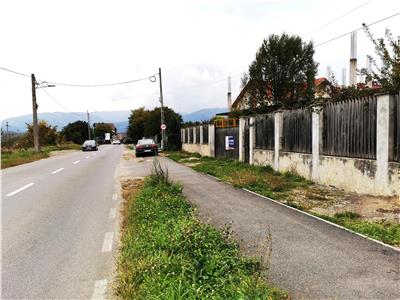 De vanzare teren intravilan pretabil constructii 3100 mp cu utilitati la intrare in Cisnadie langa Sibiu