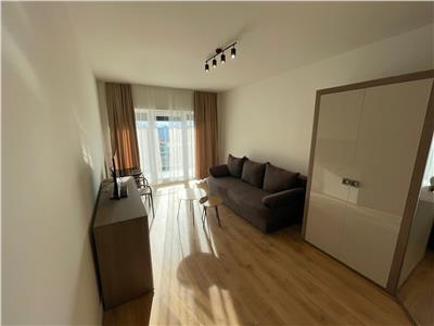 De inchiriat garsoniera la etajul 1 cu balcon si loc de parcare in cartierul Da Vinci din zona de Vest Sibiu