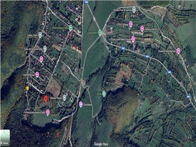 Teren intravilan de vanzare in Tocile 1019 mp pretabil casa vacanta sau investitie