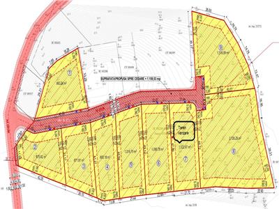 Teren intravilan de vanzare in Tocile 1022 mp pretabil casa sau investitie