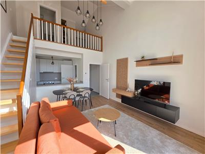 De vanzare Penthouse cu 4 camere decomandate complet mobilat si utilat in zona Industriala Vest Sibiu