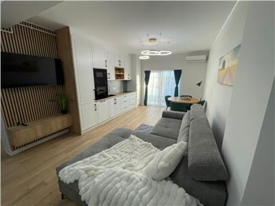 De inchiriat apartament la prima inchiriere cu 2 camere decomandate balcon si loc parcare propriu in zona Brana din Selimbar