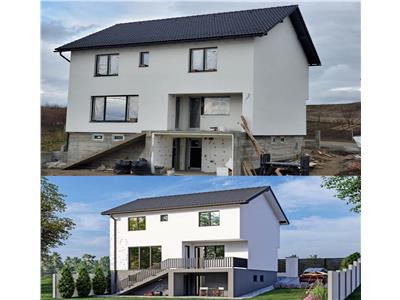 Casa de vanzare in Sibiu 4 camere decomandate si curte individuala  zona Viile Sibiului